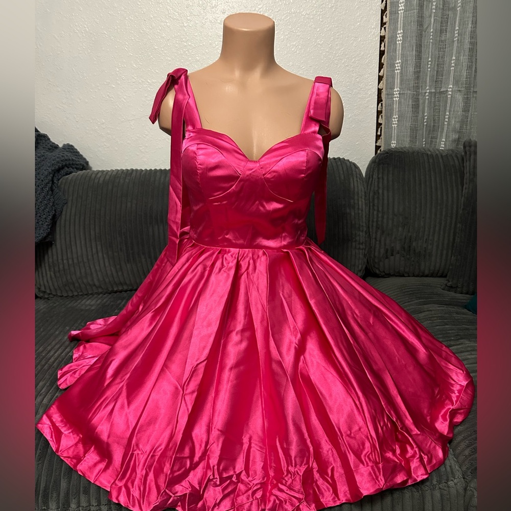 Pink dress